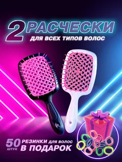 Резинки Invisibobble, щітки Tangle Teezer і Janeke - Rozovaya Utka