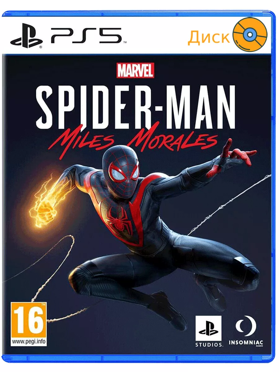 PlayStation Человек Паук Майлз Моралес PS5 Miles Morales рус