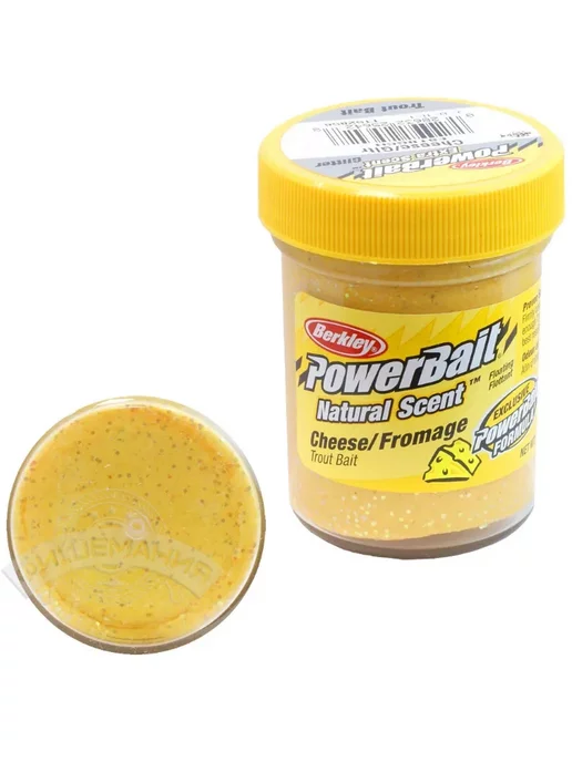 Berkley Powerbait Паста форелевая Garlic Garlic Glitter/ Чеснок 50gr