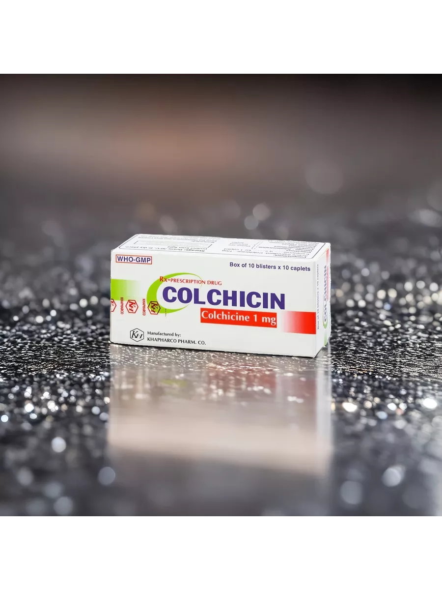 Colchicine 1mg. Против приступов подагры(100 капсул)Вьетнам Сапфир Групп  купить по цене 2 345 ₽ в интернет-магазине Wildberries | 175569157