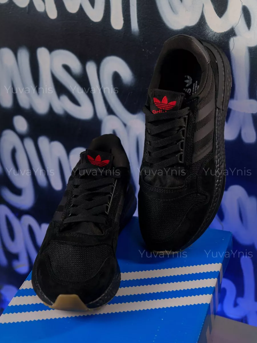 Adidas zx 500 clearance rm black gum