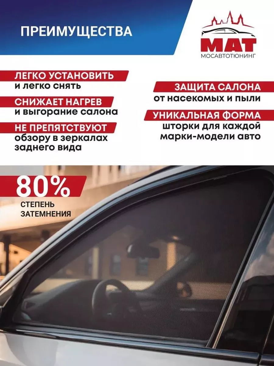 МАТ Каркасные автошторки на Chery Tiggo 4 (1)