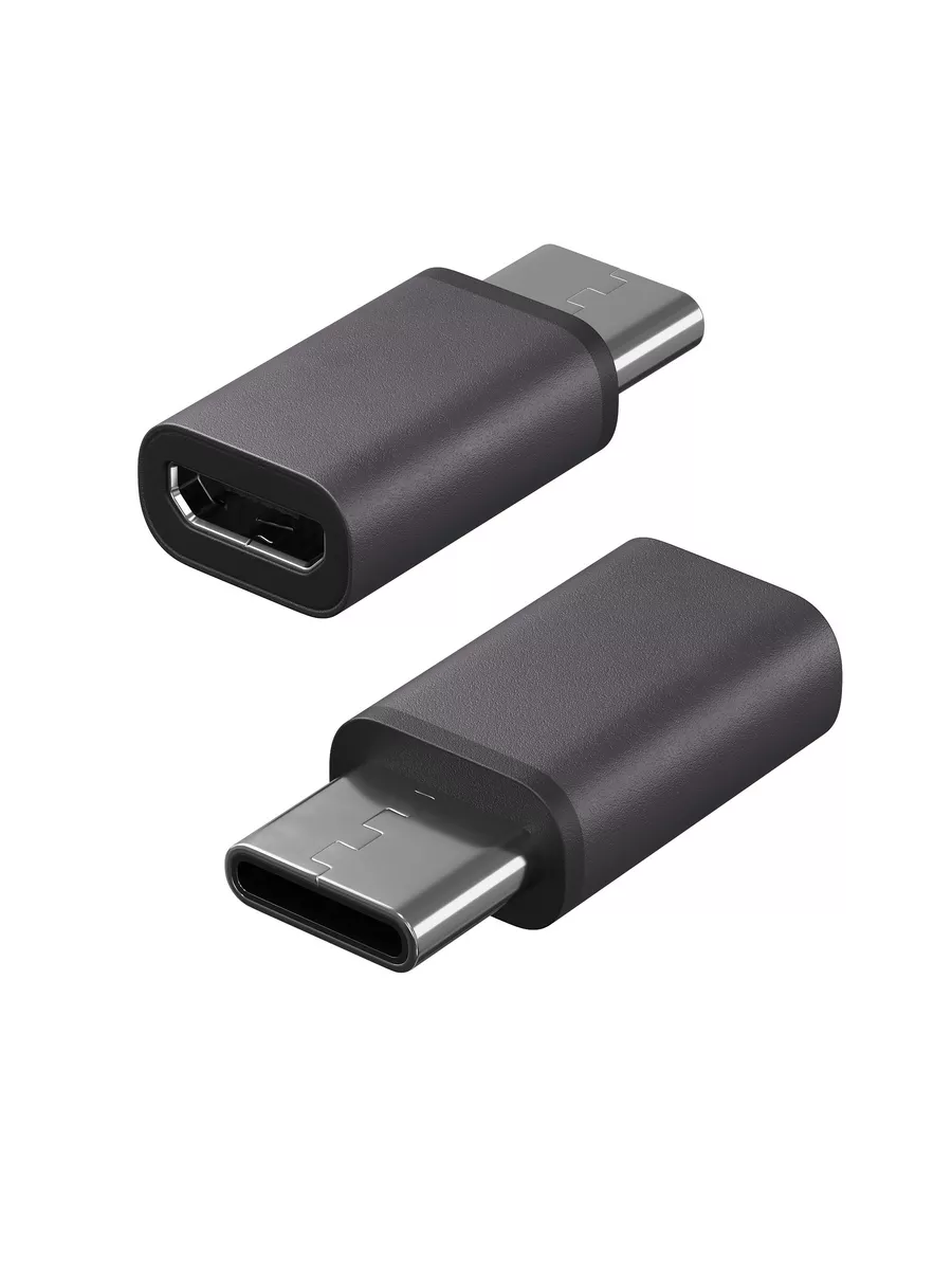 GSMIN Адаптер переходник Micro USB - Type-C