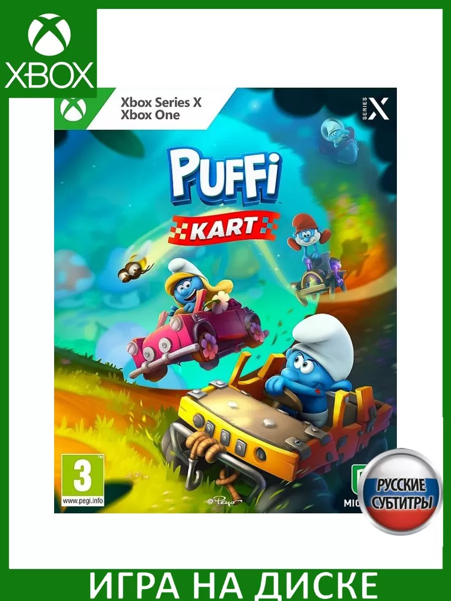 Игра Xbox One Smurfs Kart Смурфики: Картинг Русская Версия Xbox One ...