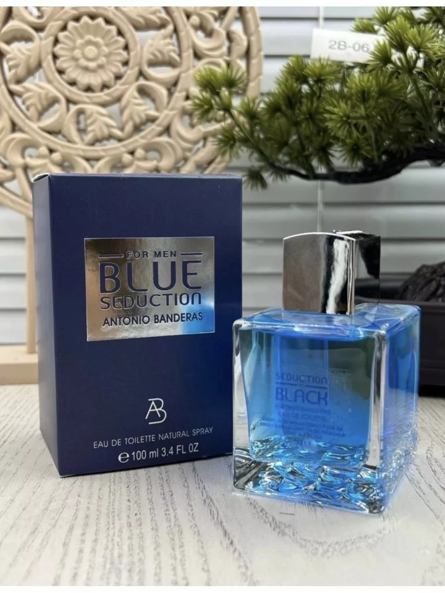 Blue Seduction Man Антонио Бандерас блю седакшн стойкие Парфюм Бандерас  люкс купить по цене 1 589 ₽ в интернет-магазине Wildberries | 176438308