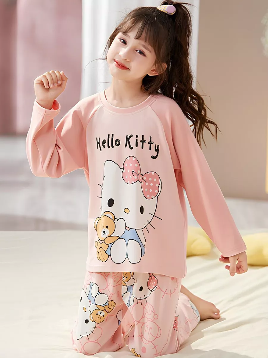 Пижама Hello Kitty Мультяшные сны купить по цене 1 452 ₽ в  интернет-магазине Wildberries | 176621665