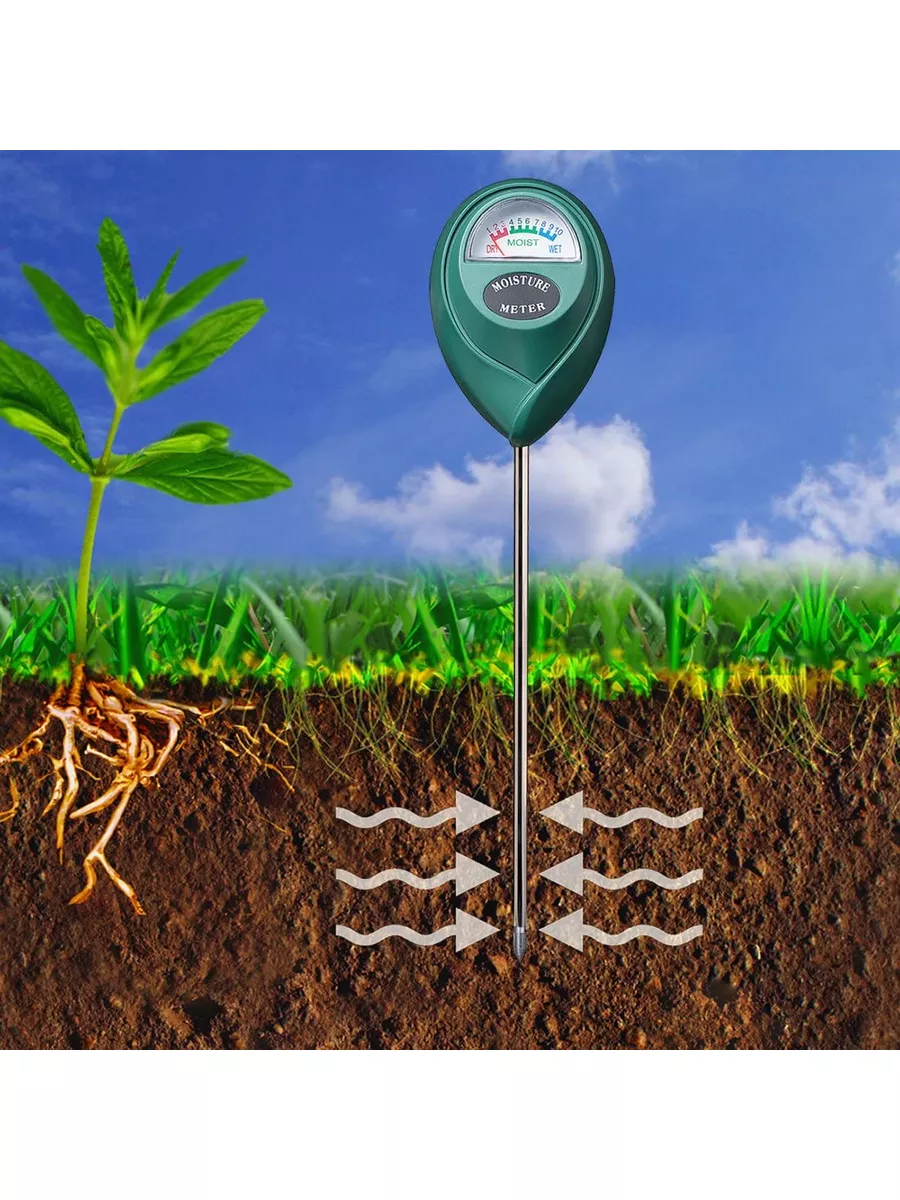 Датчик влажности почвы УдобныйELEMENT купить по цене 634 ₽ в  интернет-магазине Wildberries | 176798997