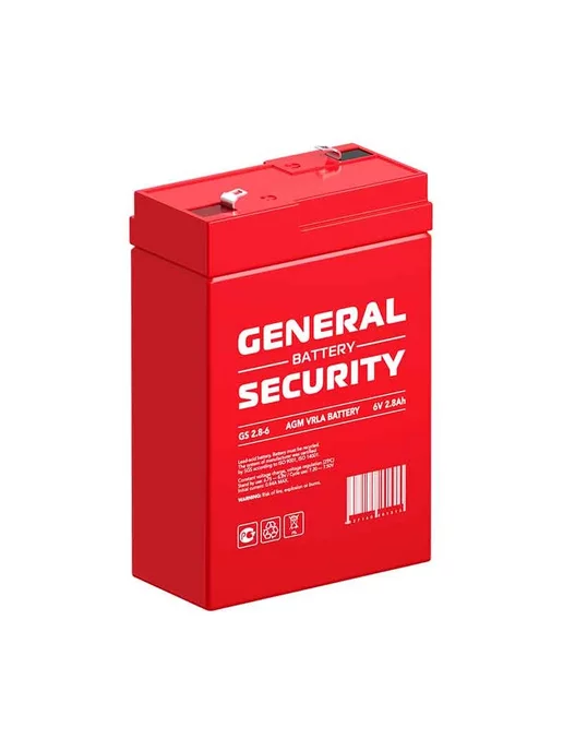 General Security Аккумуляторная батарея GS 2.8-6