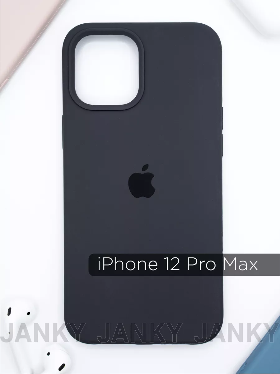 Janky Чехол на iPhone 12 Pro Max с яблоком