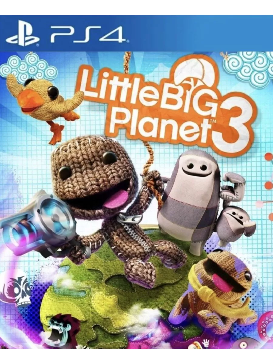 Игра LittleBigPlanet 3 для Sony Playstation PS4 PS5 Игра литтл биг планет  купить по цене 1 204 ₽ в интернет-магазине Wildberries | 176939414