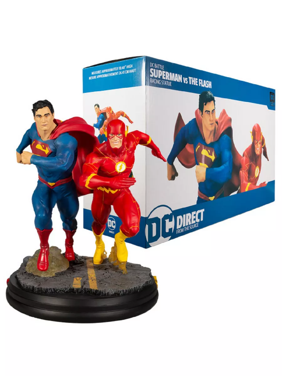 McFarlane Toys Фигурка Superman vs The Flash DC Battle 25 см MF30132