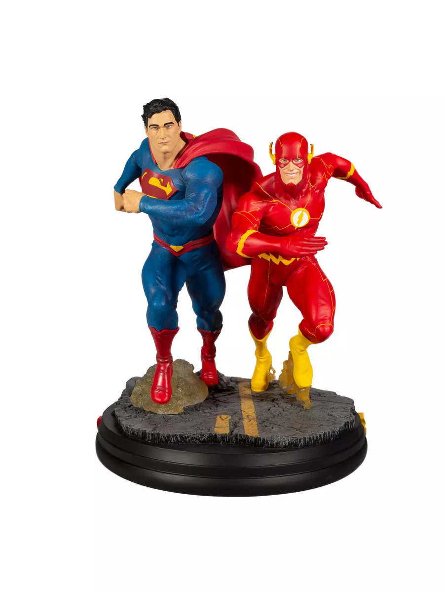 McFarlane Toys Фигурка Superman vs The Flash DC Battle 25 см MF30132