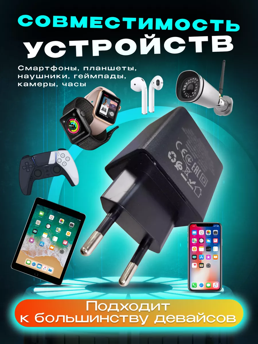 Borofone Зарядка для iphone samsung type-c быстрая на андроид