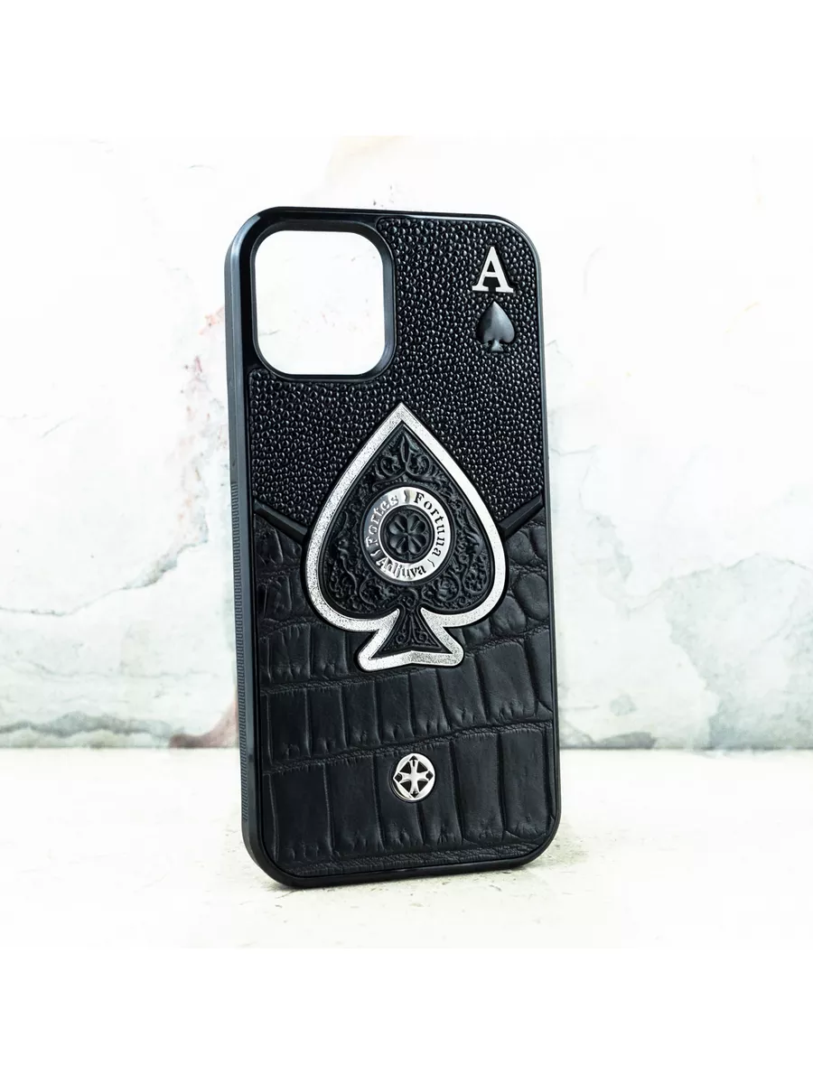 Euphoria HM Premium Чехол iPhone 15 Pro - Euphoria Ace of Spades LUX