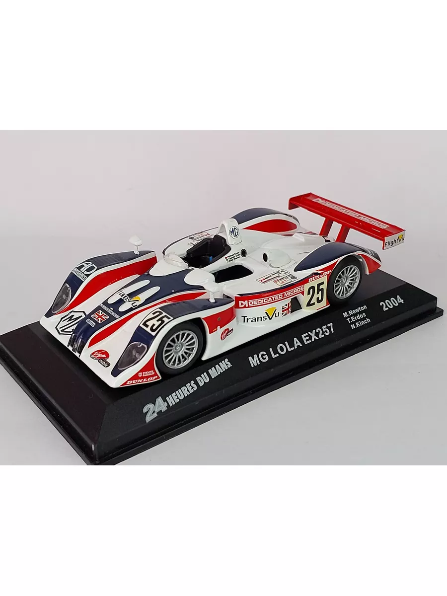 Масштабная модель автомобиля 1 43 MG LOLA EX257 Altaya models купить по  цене 2 352 ₽ в интернет-магазине Wildberries | 178310681