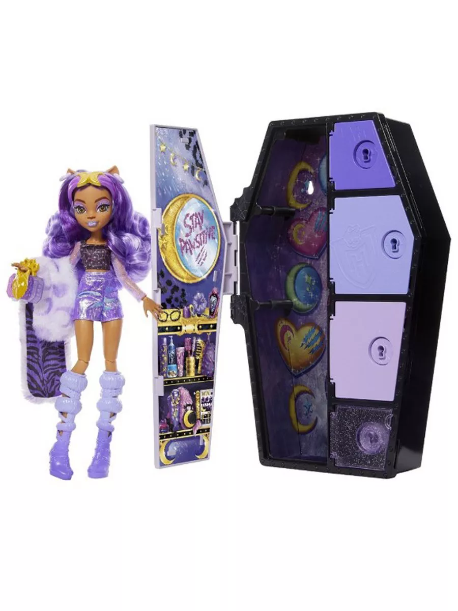 Monster High Кукла Монстер Хай Skulltimate Secrets 2 Клодин Вульф HNF74