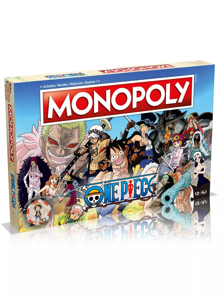 One Piece (Ван Пис) Monopoly на английском языке Winning Moves купить по  цене 4 429 ₽ в интернет-магазине Wildberries | 178645099