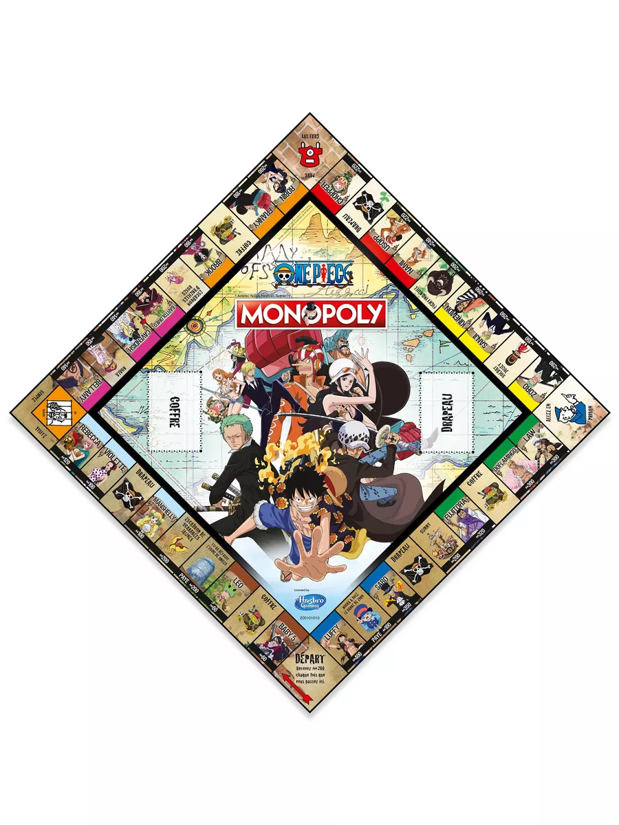 One Piece (Ван Пис) Monopoly на английском языке Winning Moves купить по  цене 4 429 ₽ в интернет-магазине Wildberries | 178645099