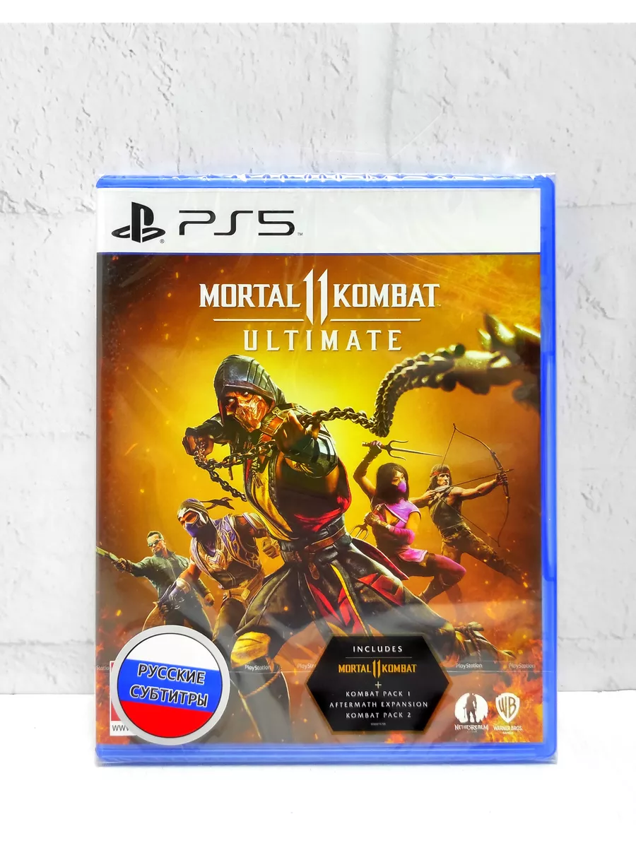 Mortal Kombat 11 Ultimate MK Русские субтитры PS5 Братья По Игре купить по  цене 2 796 ₽ в интернет-магазине Wildberries | 178667728