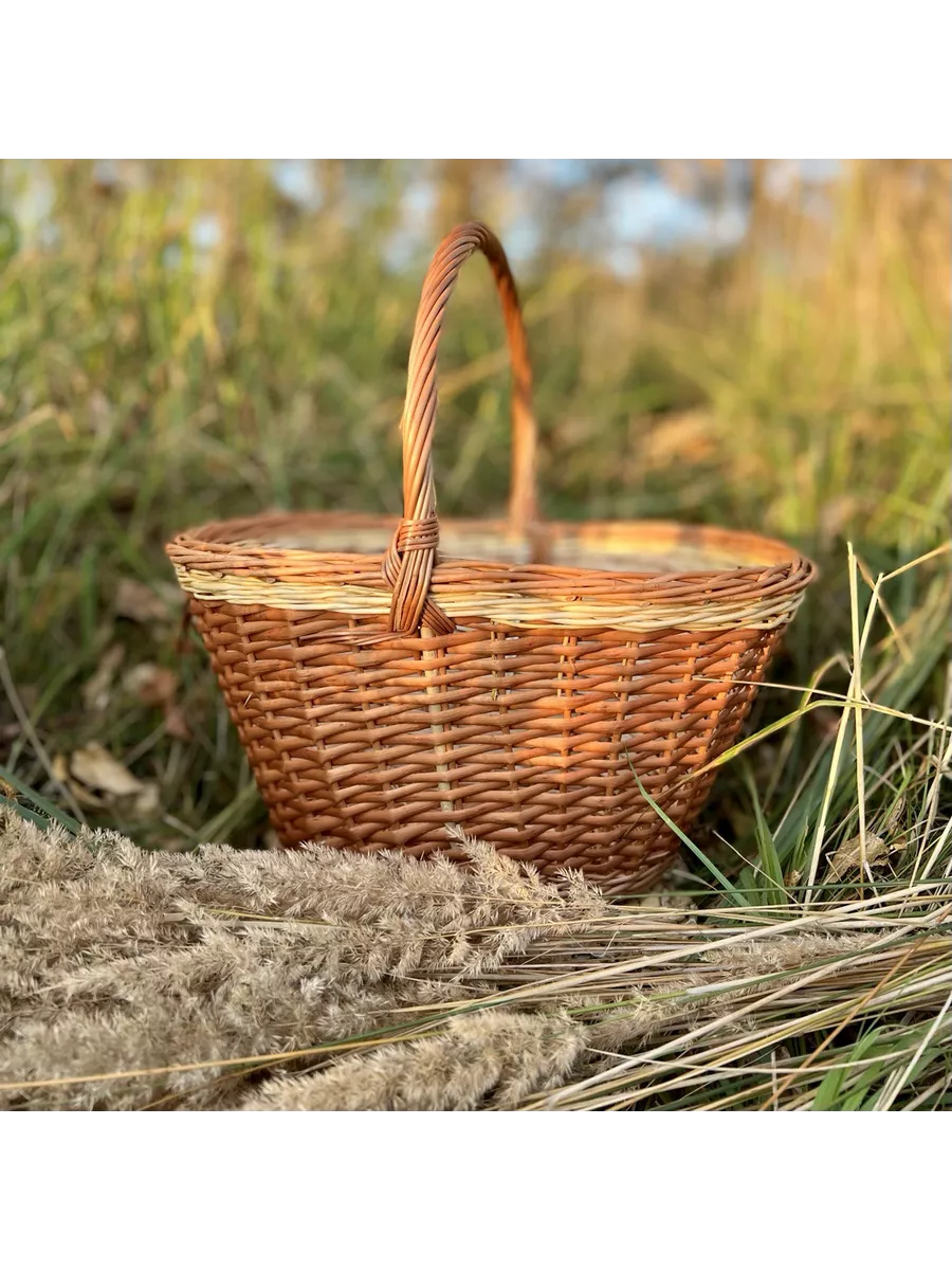 Плетение из лозы, бересты, проволоки