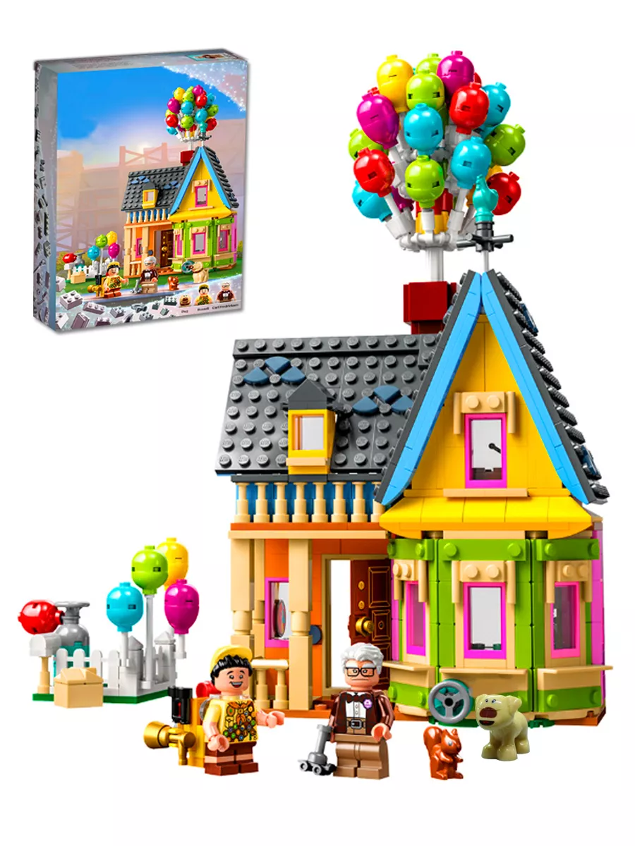 Disney Дом из мультфильма Вверх LEGO купить по цене 2 058 ₽ в  интернет-магазине Wildberries | 179084330