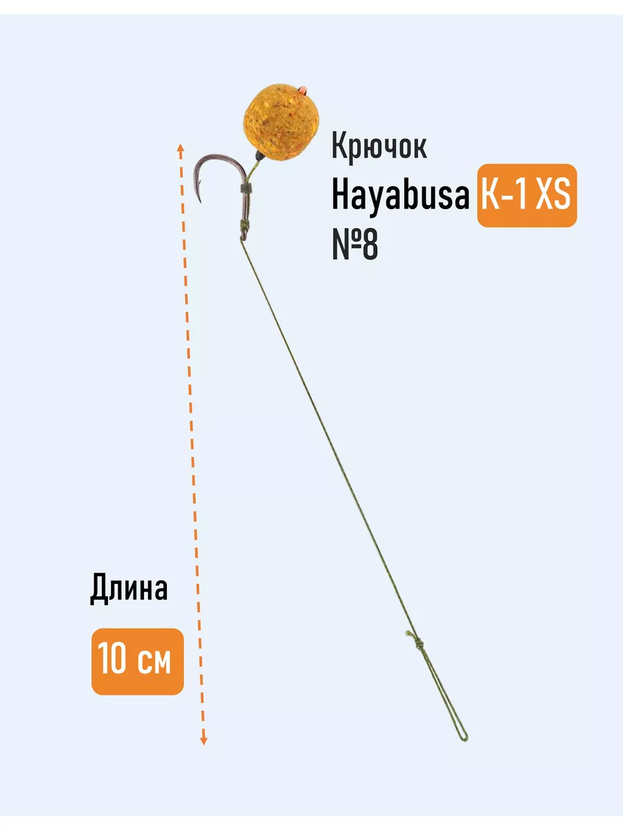 Волосяной монтаж. Лучшая подача насадки для ловли крупной рыбы | На бережку | Дзен