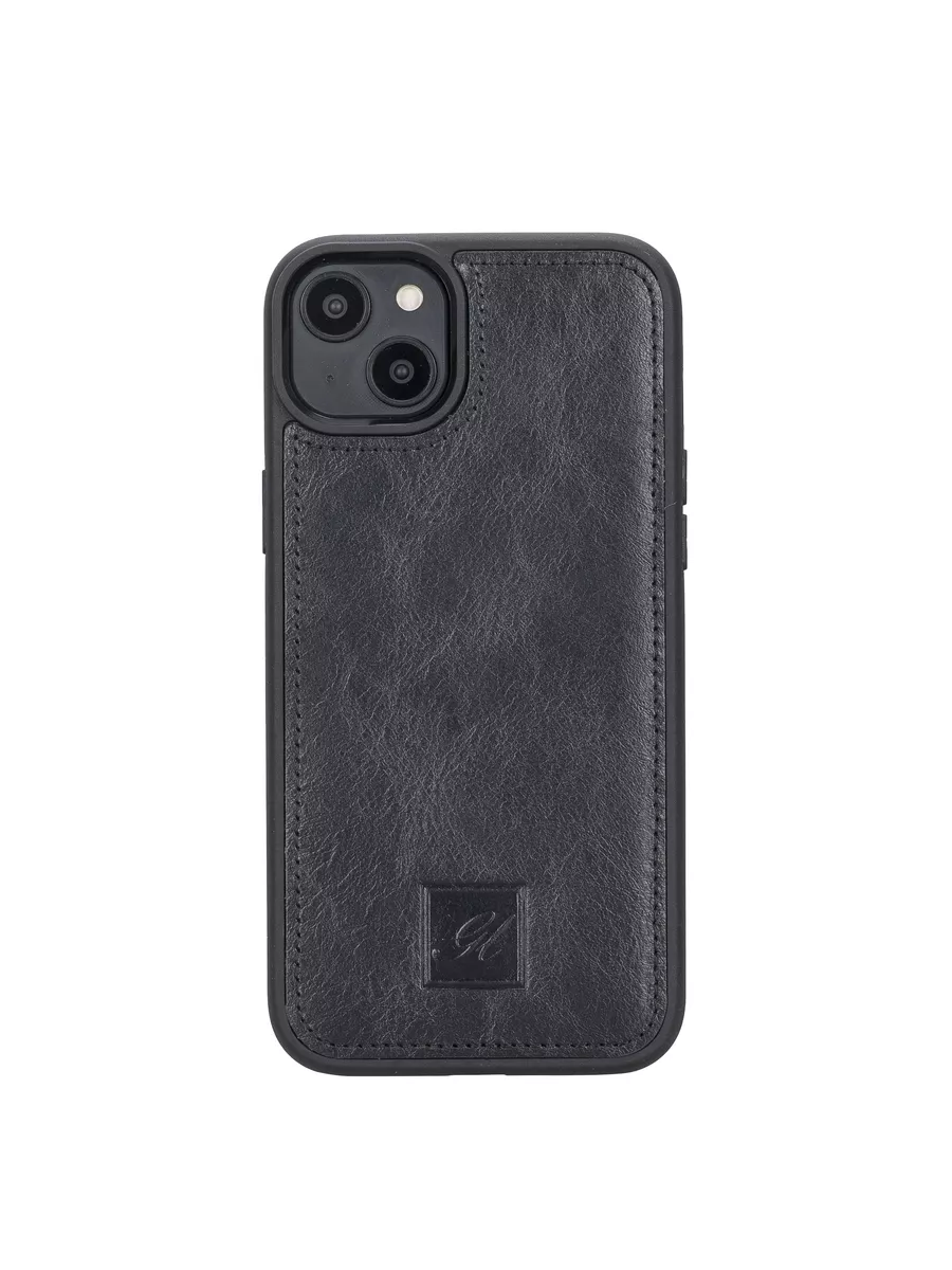 G-LINE LEATHER COLLECTION Чехол на iPhone 14 plus Кожаный Magsafe