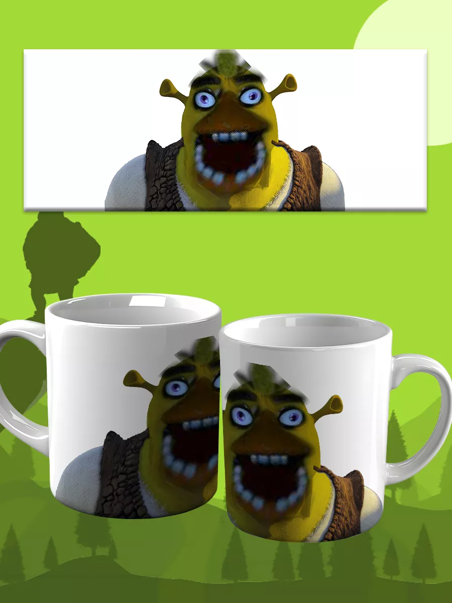 CupCraft Кружка мем шрек шрэк