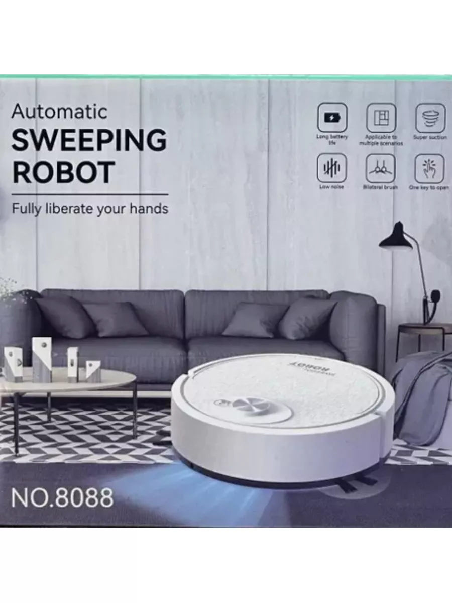 Маленький робот пылесос Sweeping robot