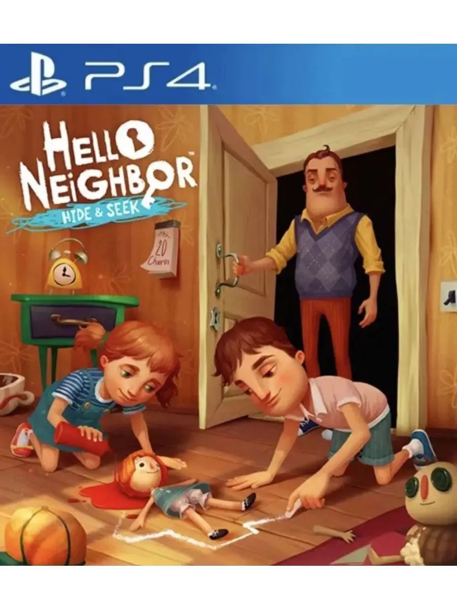 Игра Hello Neighbor Hide and Seek Sony Playstation PS4 PS5 Игра Привет  Сосед Прятки купить по цене 280 300 сум в интернет-магазине Wildberries в  Узбекистане | 180616804