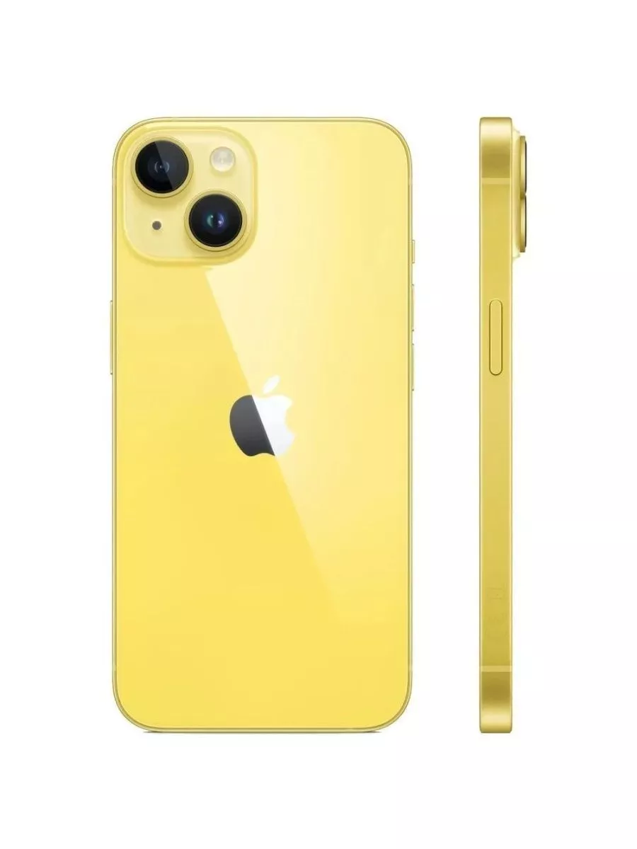 IPhone 14 128 ГБ, Yellow Apple купить по цене 65 343 ₽ в интернет-магазине  Wildberries | 181060312