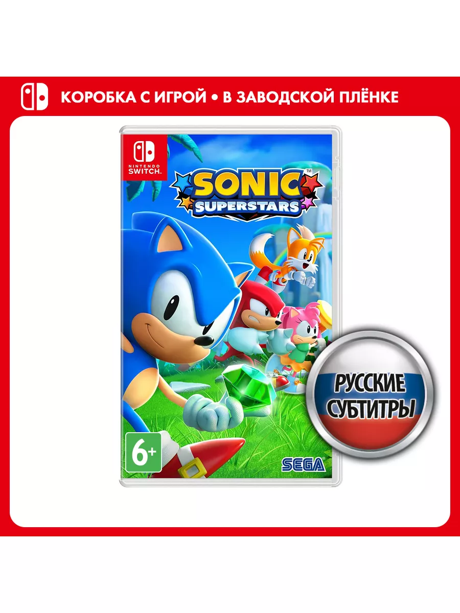 Игра Nintendo Switch Sonic Superstars [русские субтитры]