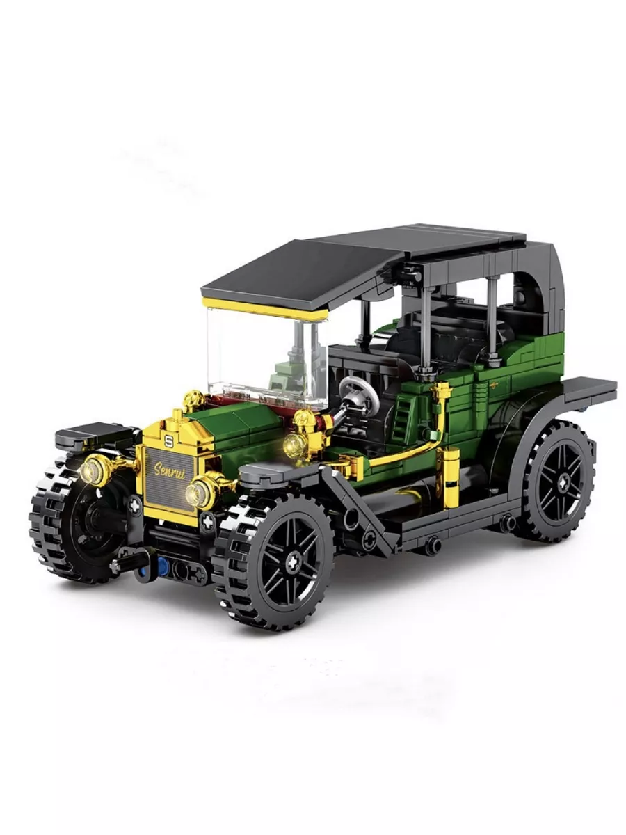 Аналог lego technic Ретро автомобиль lego для мальчиков 8201 Я - конструктор  купить по цене 2 088 ₽ в интернет-магазине Wildberries | 181580183