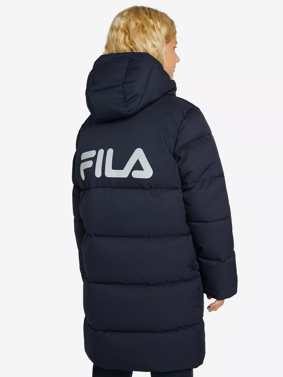 Fila long cheap down jacket