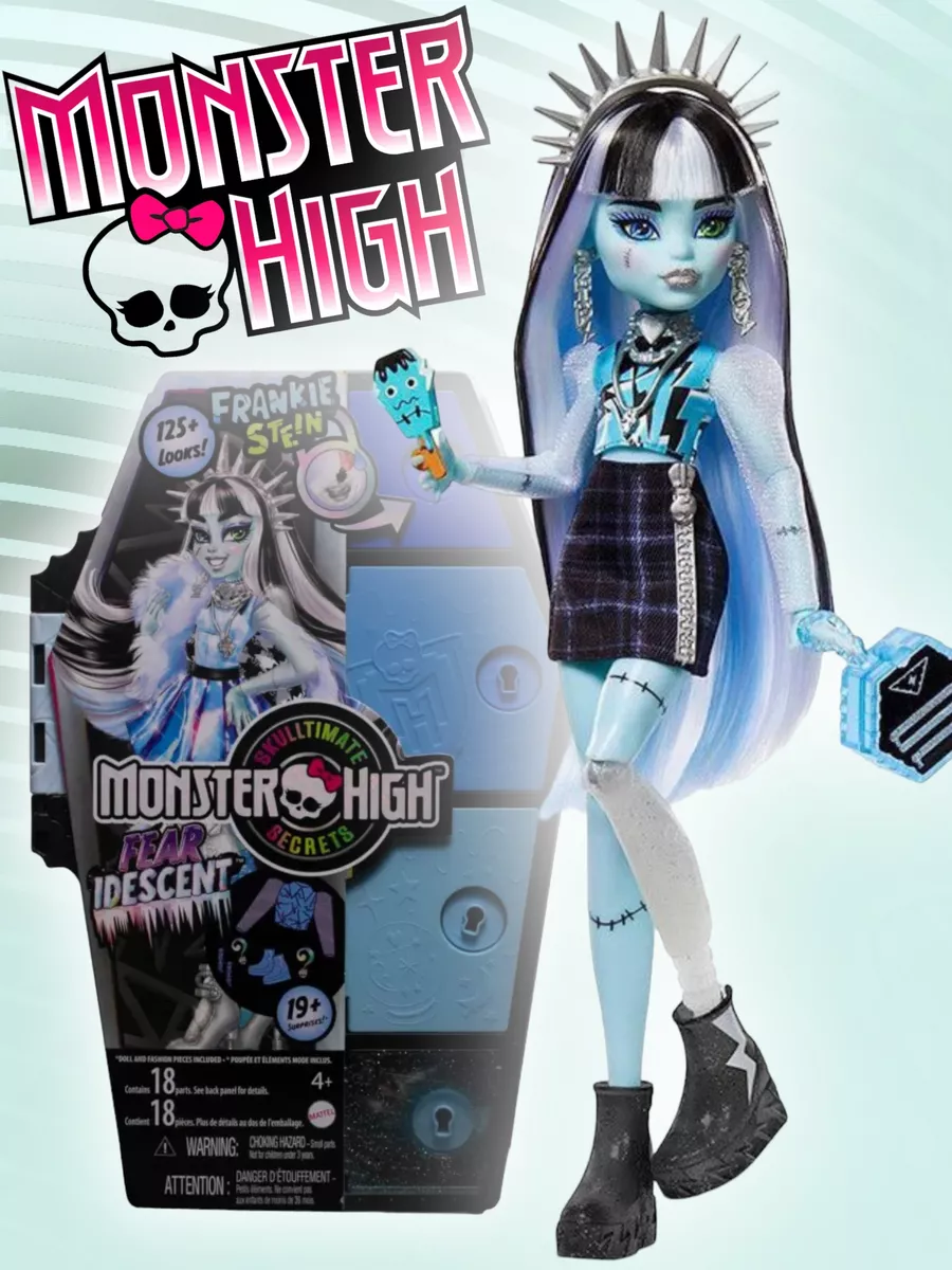 Кукла Монстр Хай Frankie Stein HNF75 Monster High купить по цене 0 сум в  интернет-магазине Wildberries в Узбекистане | 182145742