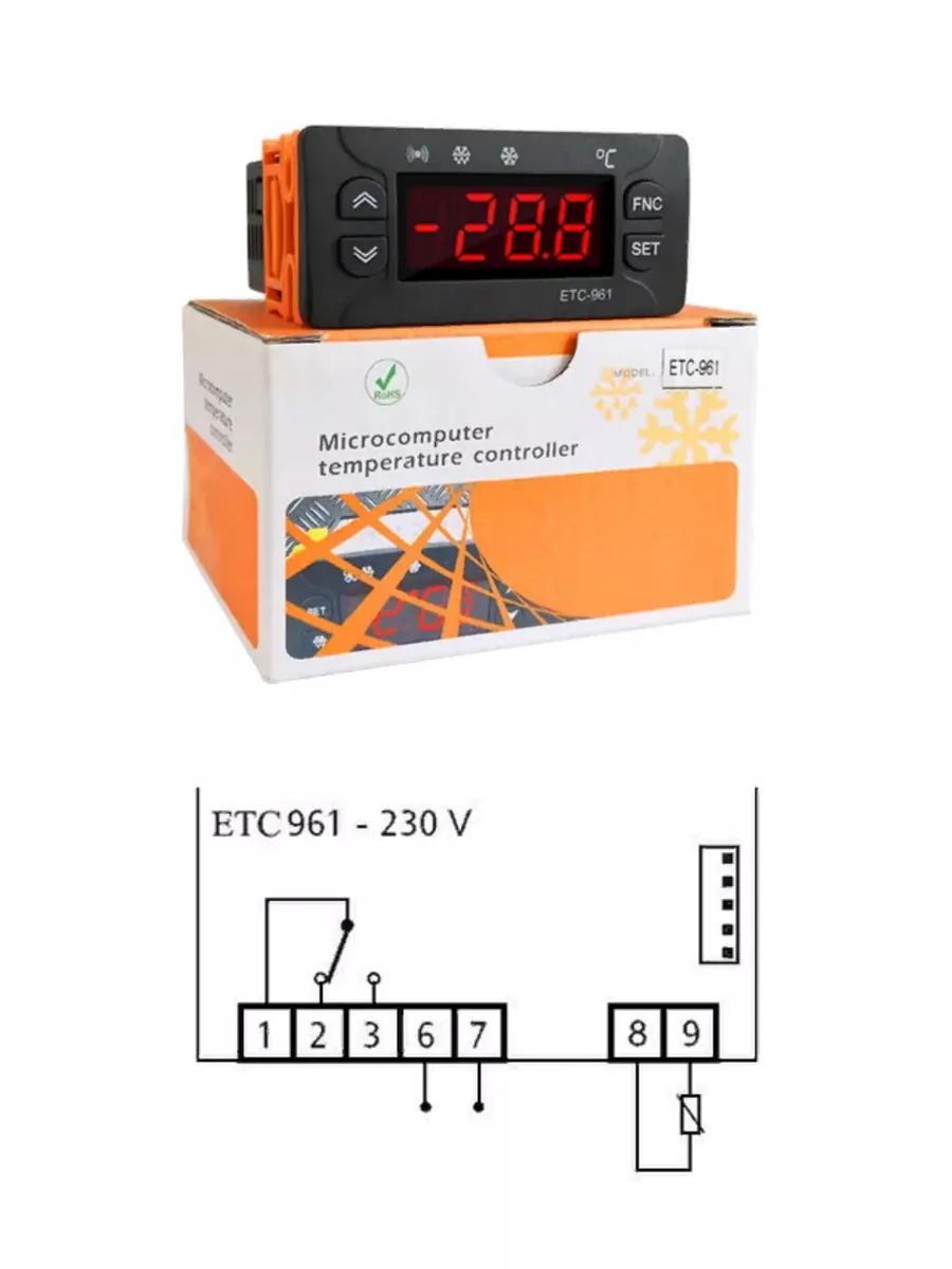 Блок управления (контроллер) ETC-961 (1 датчик) CHIP-HOLDING купить по цене  1 047 ₽ в интернет-магазине Wildberries | 182207886