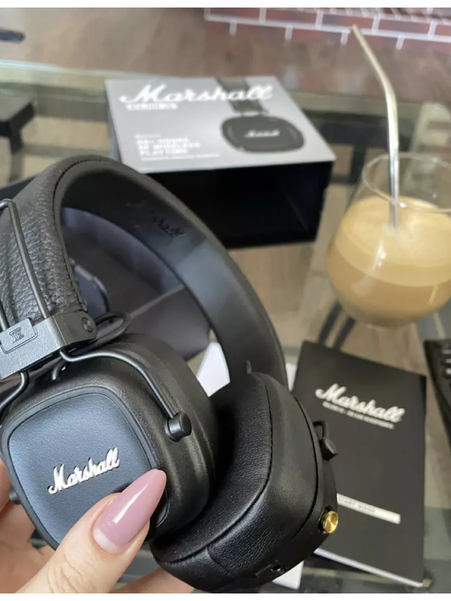 Беспроводные наушники большие Major IV Bluetooth, черный MARSHALL купить по  цене 4 458 ₽ в интернет-магазине Wildberries | 182427971