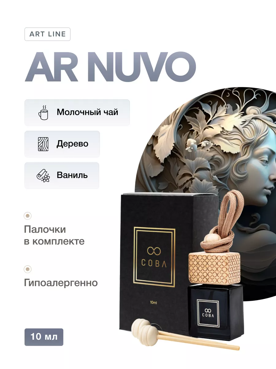 COBA Ароматизатор в машину 10 мл аромат AR NUVO