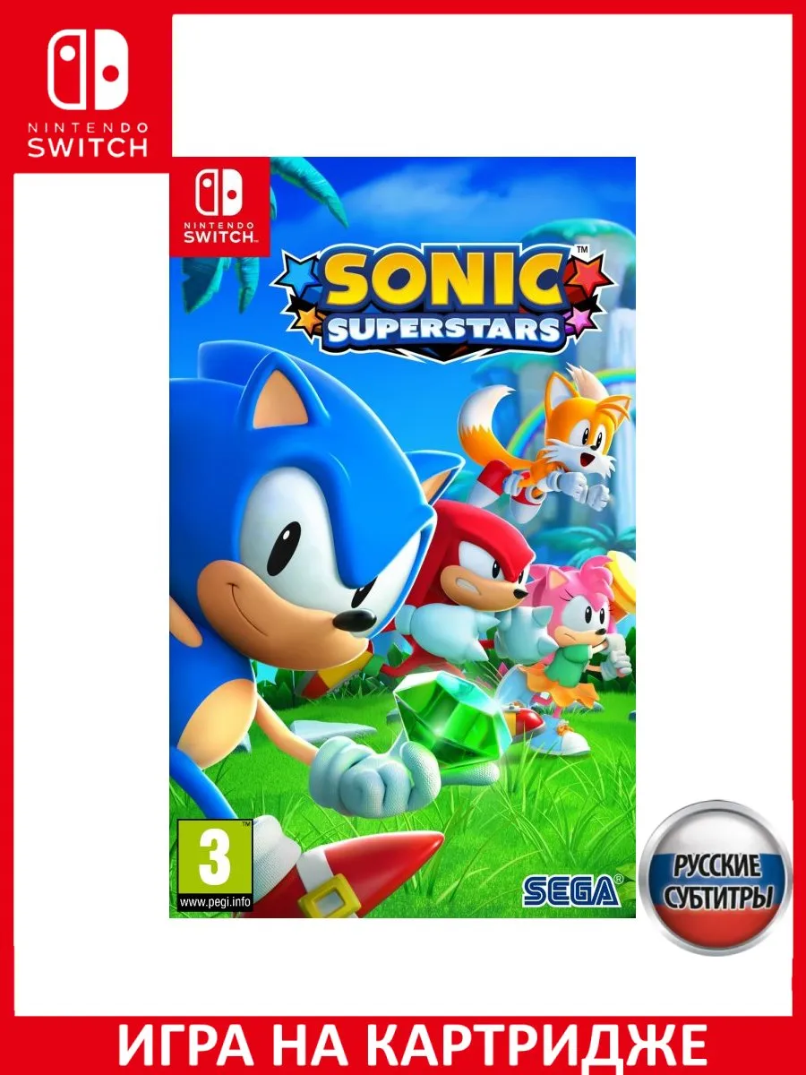 Игра Switch Sonic Superstars Русская Версия Switch Картридж