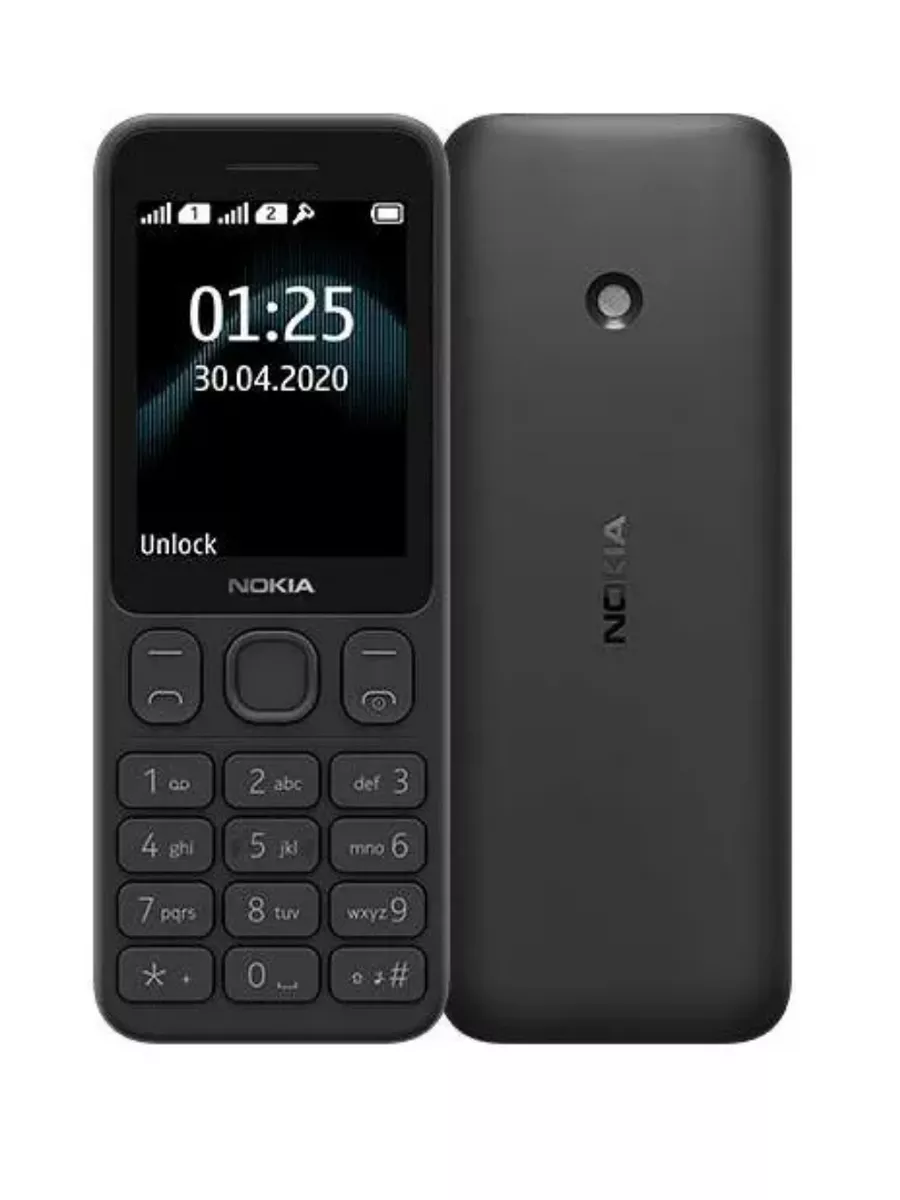 Мобильный телефон 125 DS черный Nokia купить по цене 0 сум в  интернет-магазине Wildberries в Узбекистане | 182592989