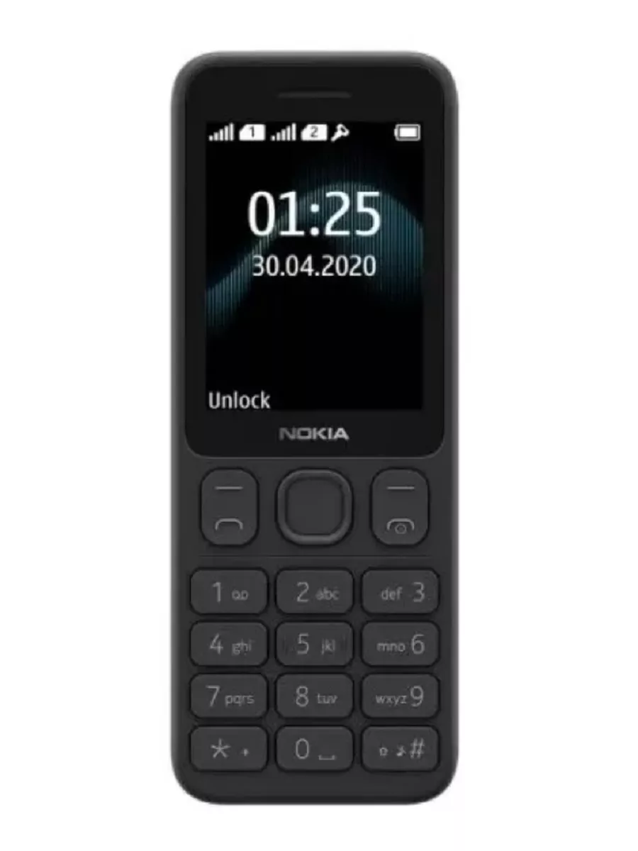 Мобильный телефон 125 DS черный Nokia купить по цене 0 сум в  интернет-магазине Wildberries в Узбекистане | 182592989