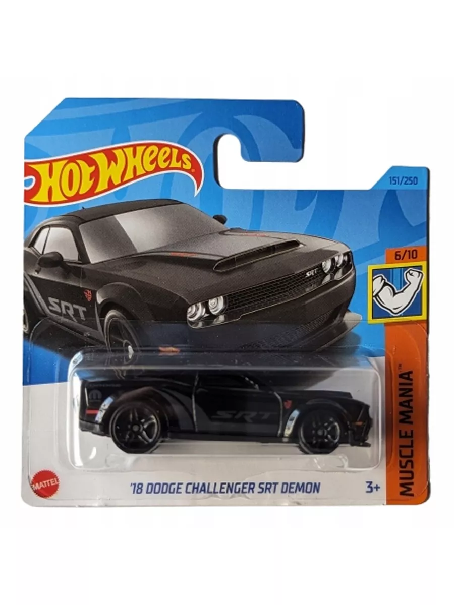 Hot Wheels Игрушечная машинка Hot Wheels металлическая DODGE