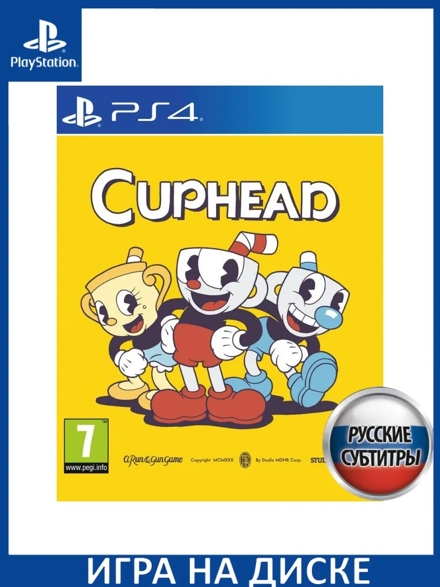 Cuphead Русская Версия PS4 Диск