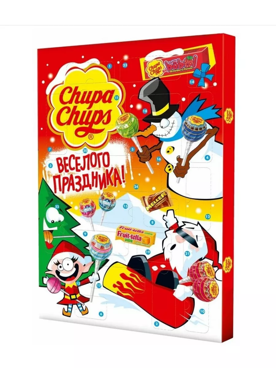 Chupa Chups Адвент календарь 197,6г