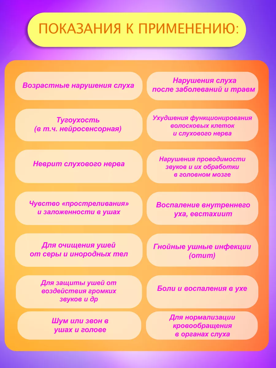 Лоринакс для слуха от шума в ушах Здравомед купить по цене 1 592 ₽ в  интернет-магазине Wildberries | 183064319