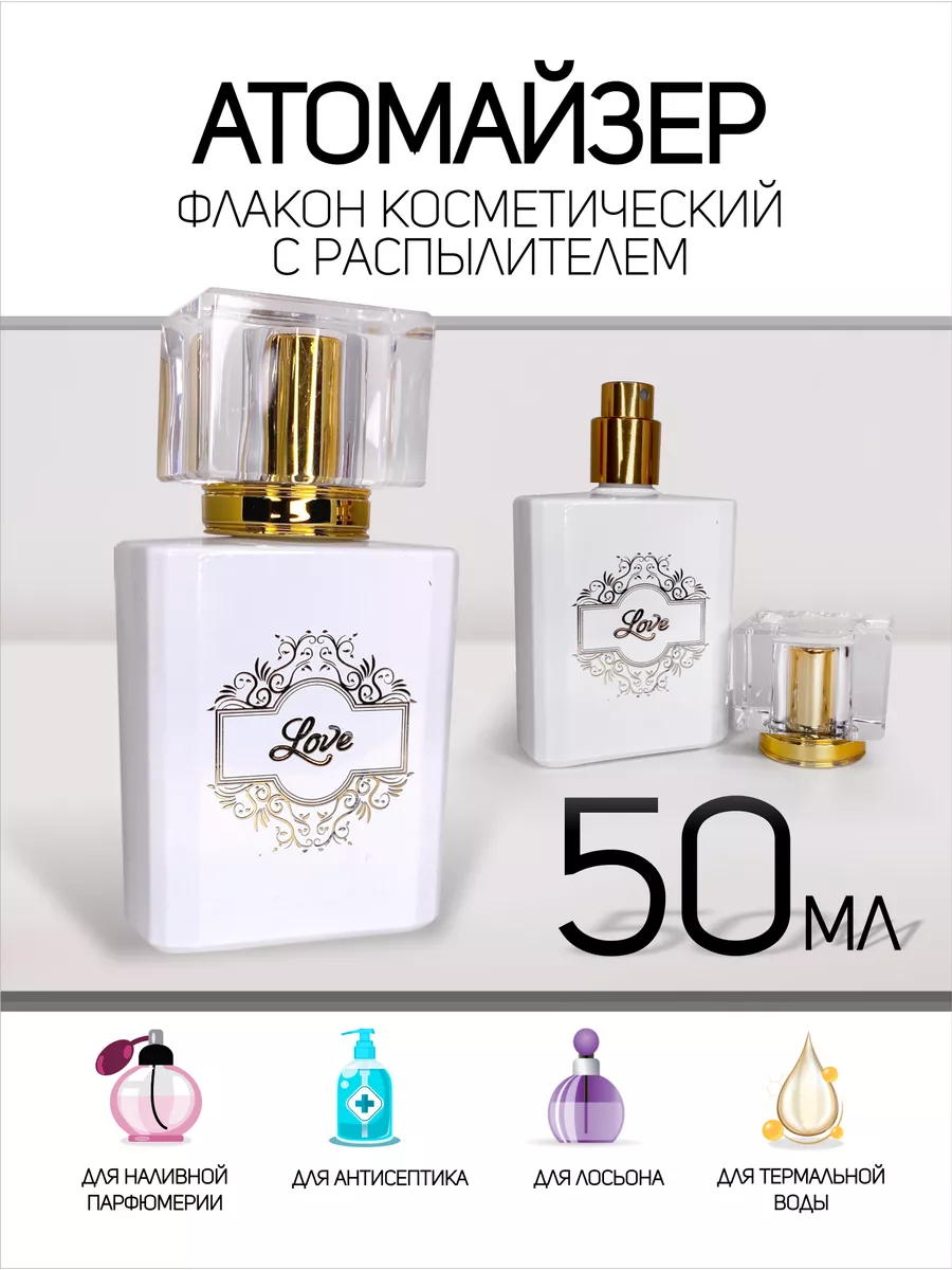 Атомайзер флакон для духов 50 мл