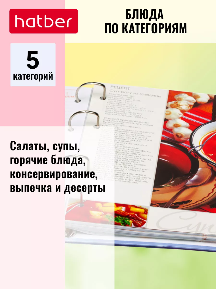 Книга для записи кулинарных рецептов