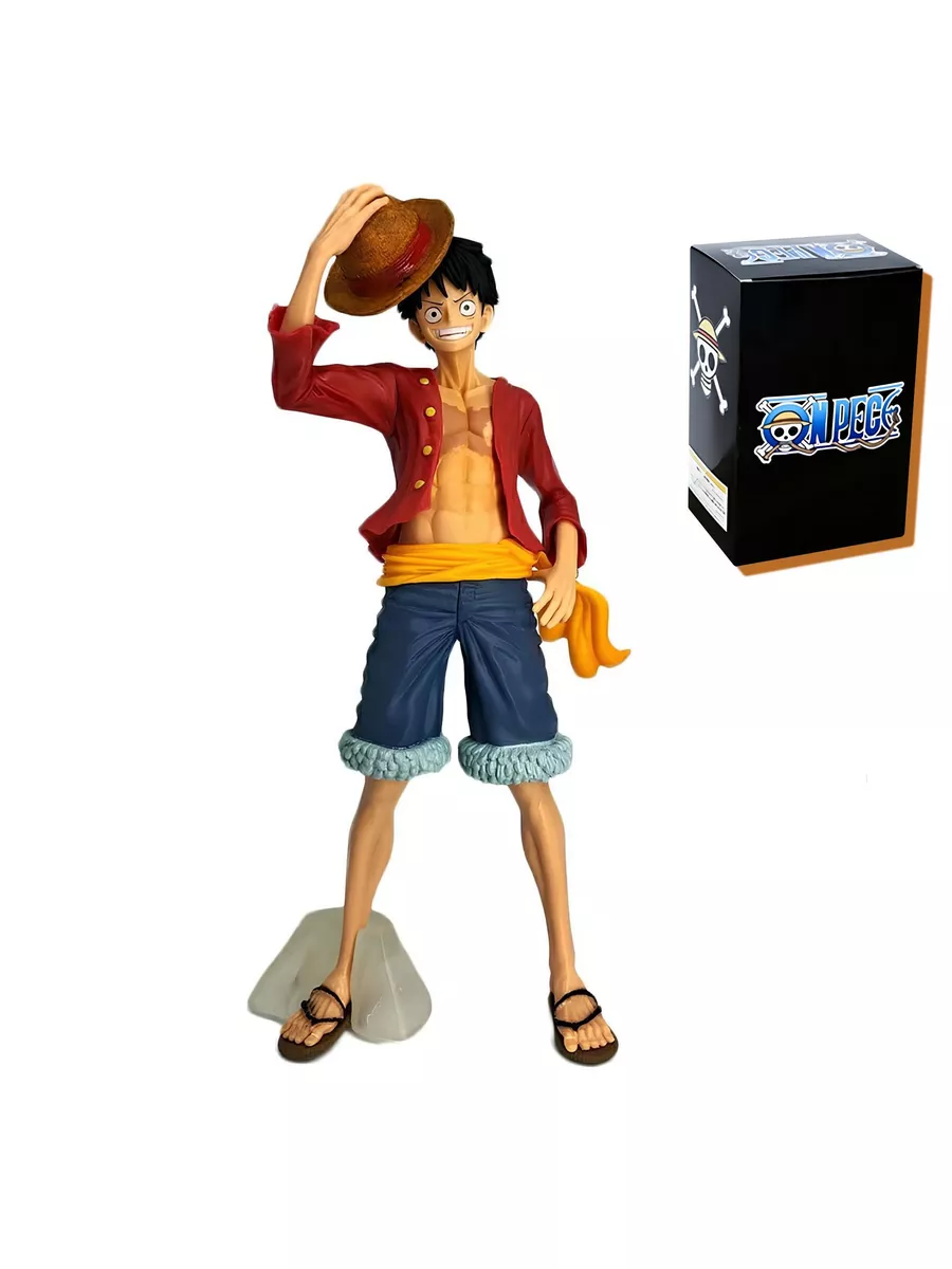 Фигурка Ван Пис Луффи One Piece Monkey D Luffy (25см) Бренда нет купить по  цене 1 161 ₽ в интернет-магазине Wildberries | 183260973