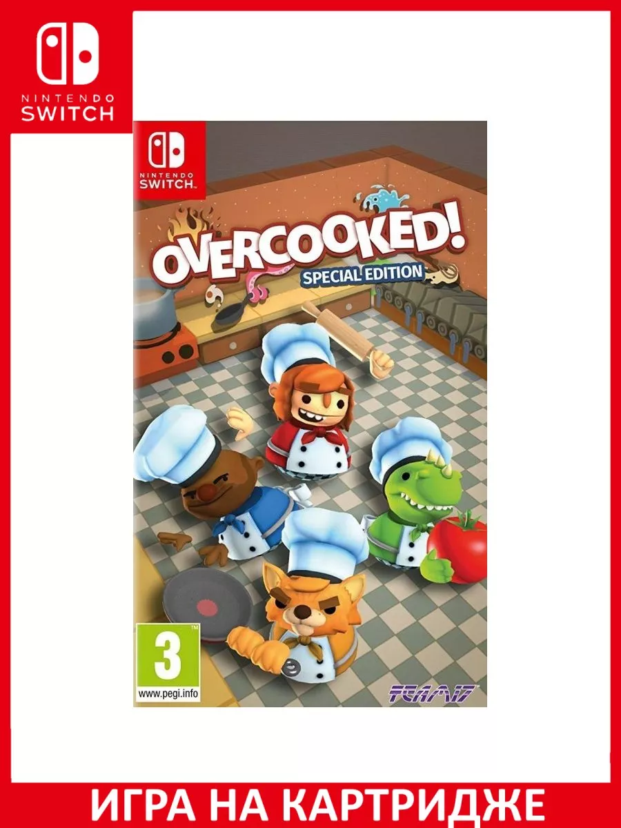 Игра Switch Overcooked Special Edition Адская кухня Switch Картридж