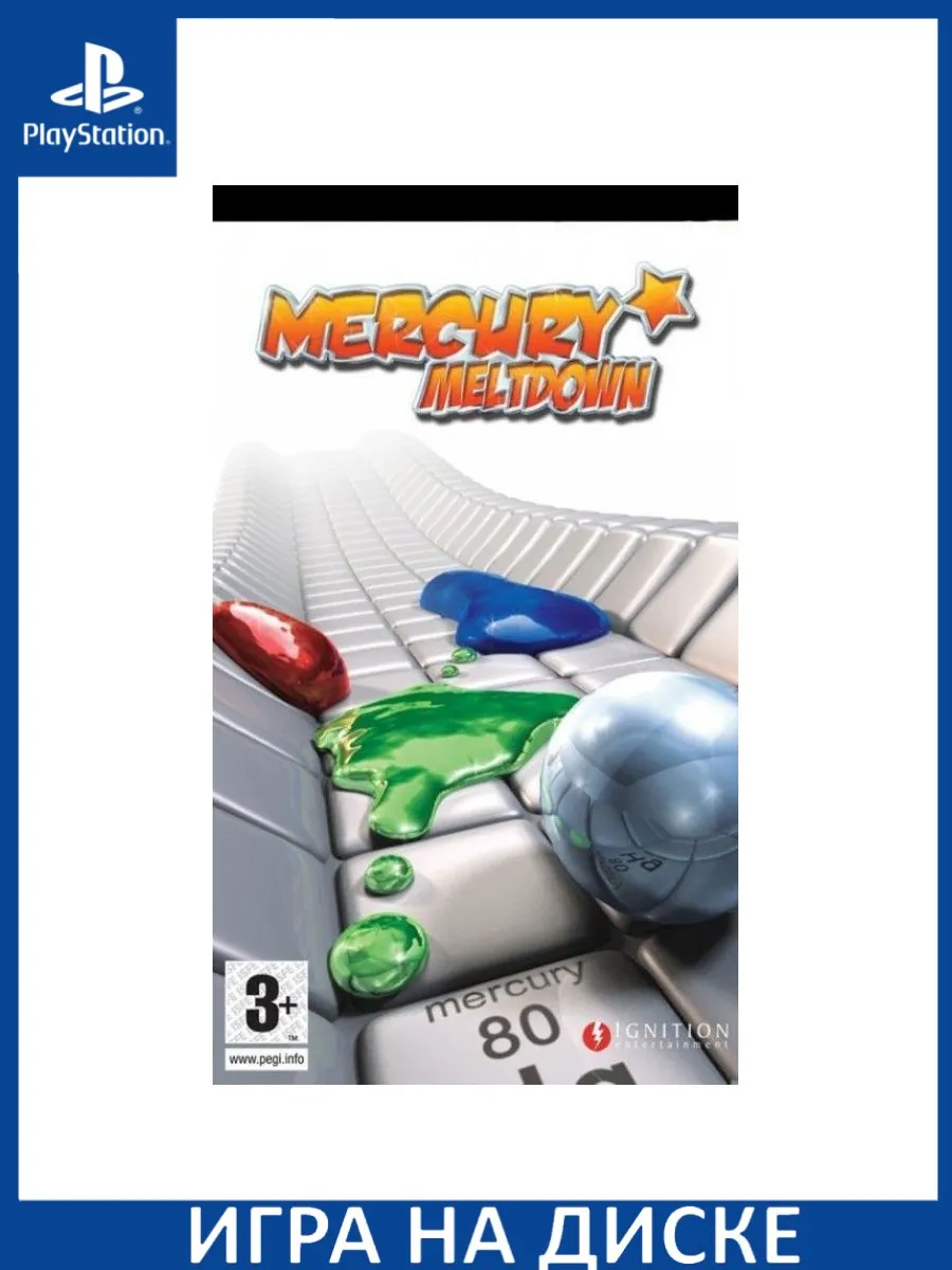 Игра PSP Mercury Meltdown PSP Диск